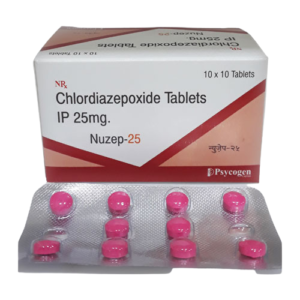 Buy Chlordiazepoxide 25 mg Online uk